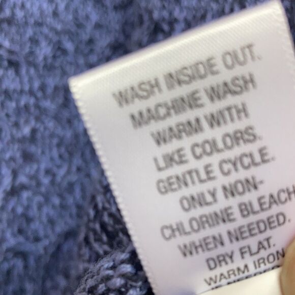 Croft and Barrow cotton honeycomb sweater - Picture 5 of 6